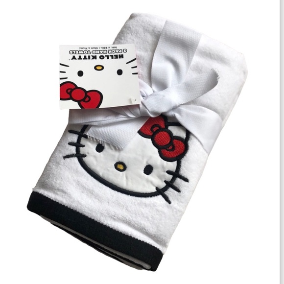 Hello Kitty Bath Hello Kitty Hand Towels Poshmark